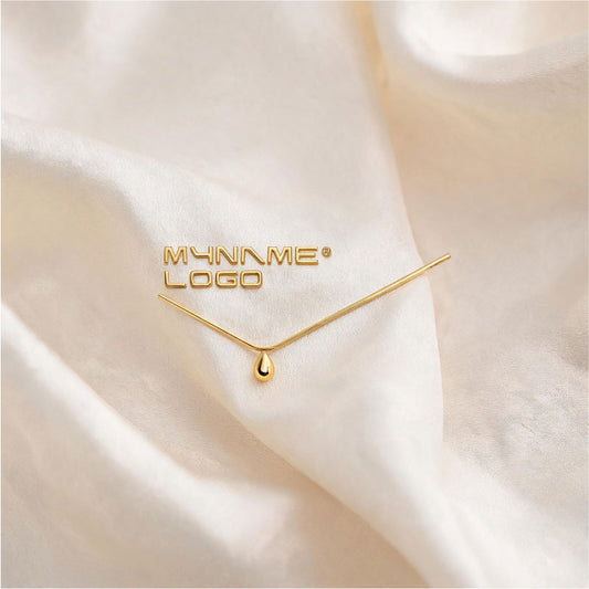 Design your name into a high-end and luxurious logo. Your name is your brand!