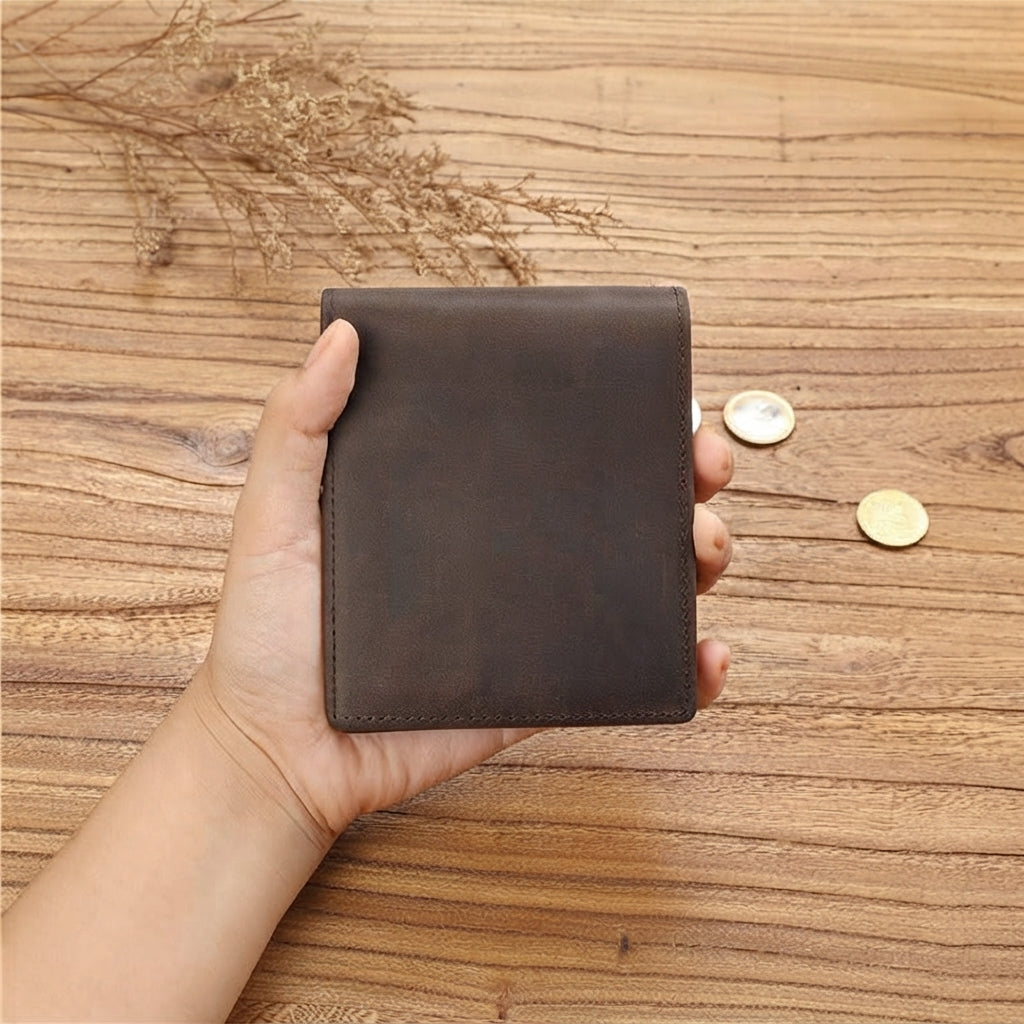 Custom Name Logo Wallet – Personalized Wallet with Complimentary Logo Design