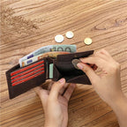 Custom Name Logo Wallet – Personalized Wallet with Complimentary Logo Design