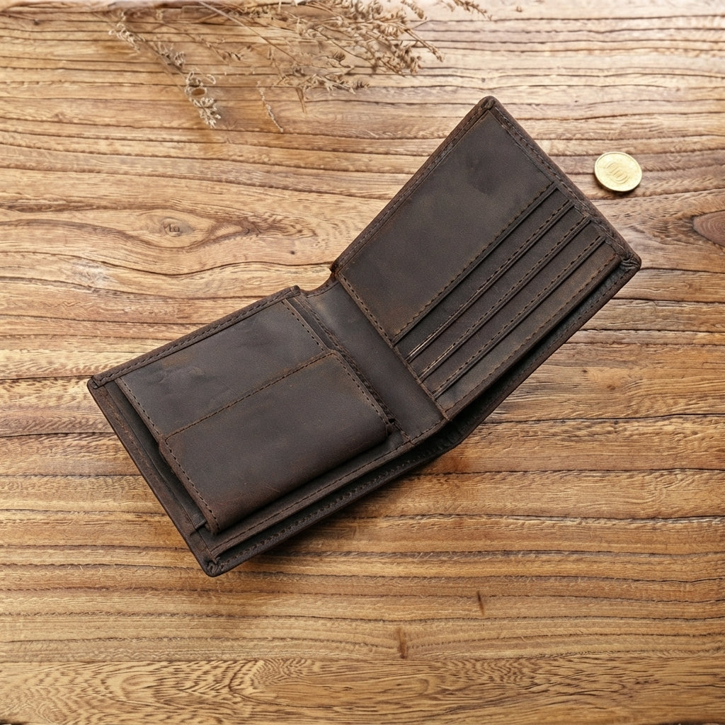 Custom Name Logo Wallet – Personalized Wallet with Complimentary Logo Design