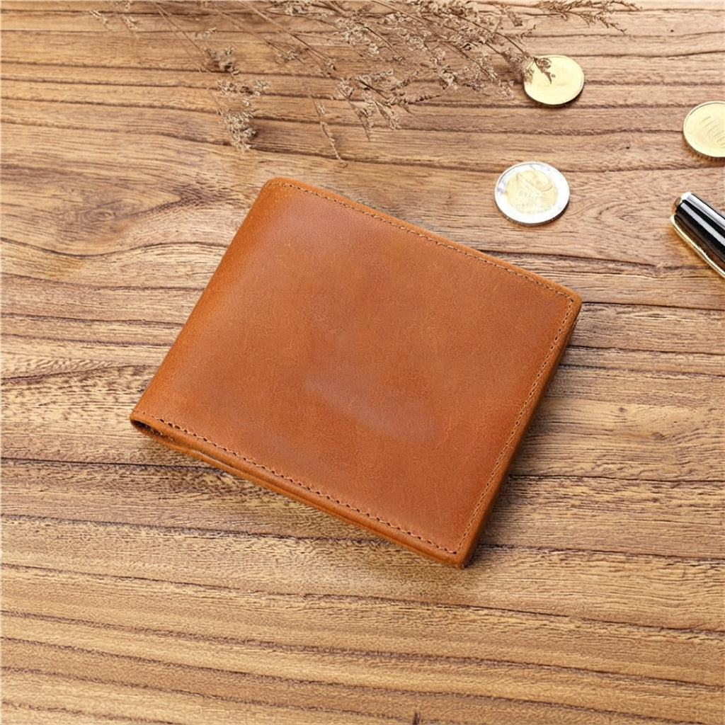 Custom Name Logo Wallet – Personalized Wallet with Complimentary Logo Design