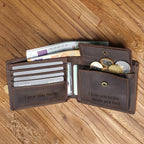 Custom Name Logo Wallet – Personalized Wallet with Complimentary Logo Design