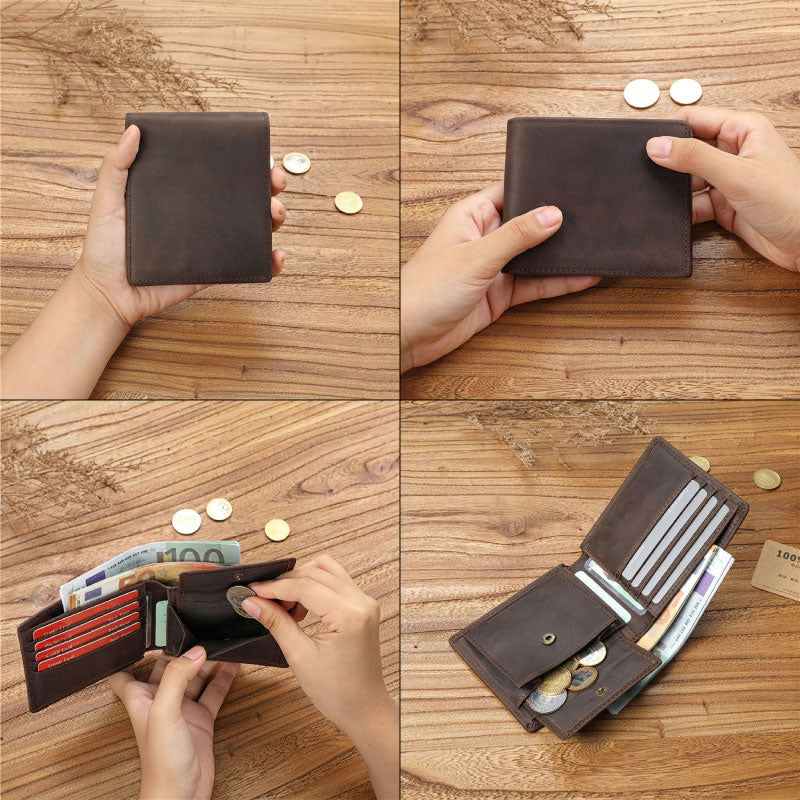 Custom Name Logo Wallet – Personalized Wallet with Complimentary Logo Design