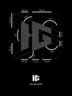 Custom Name Logo Design – Golden Ratio & Geometric Logo