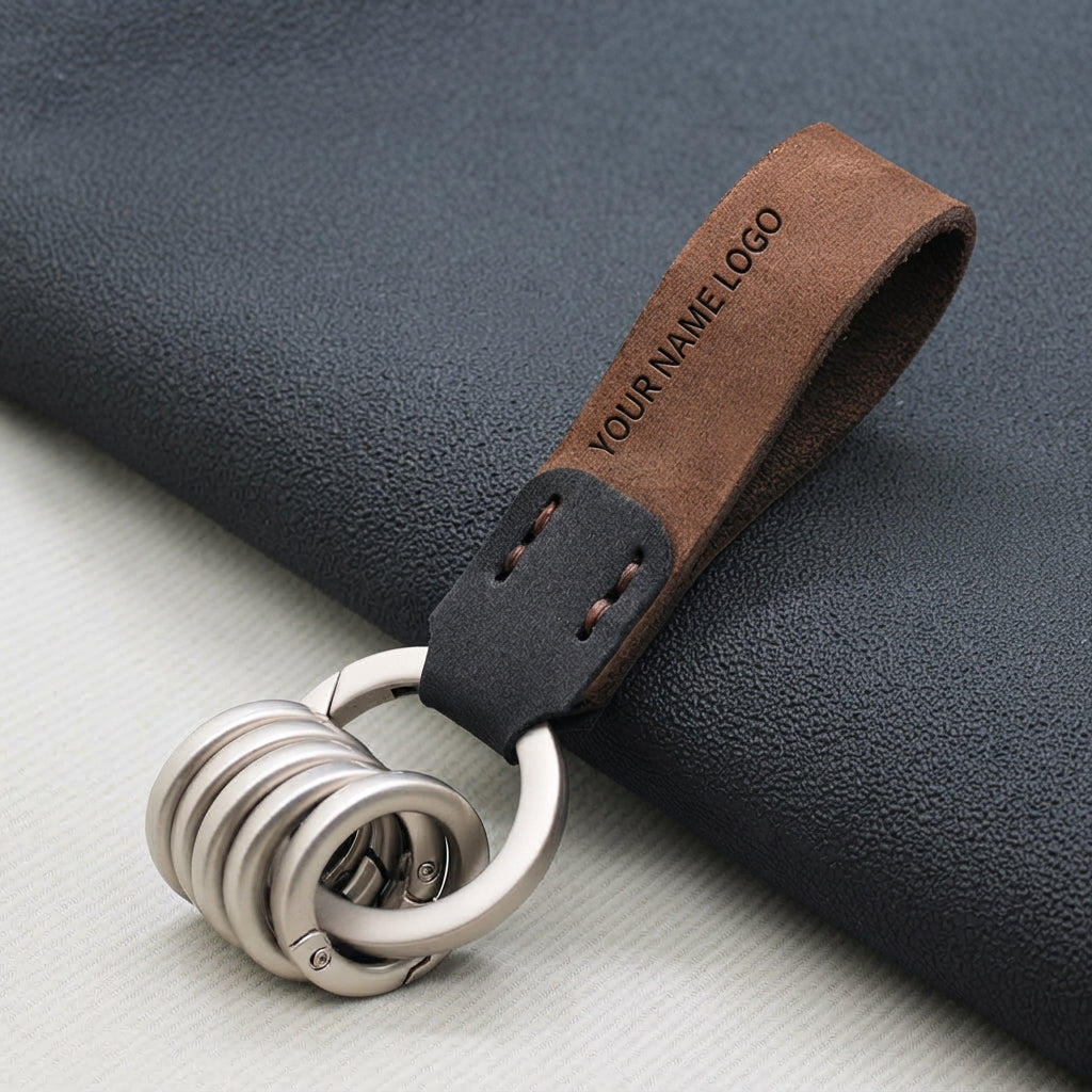 Custom Keychain | Personalized Engraved Name Logo, Free Custom Design