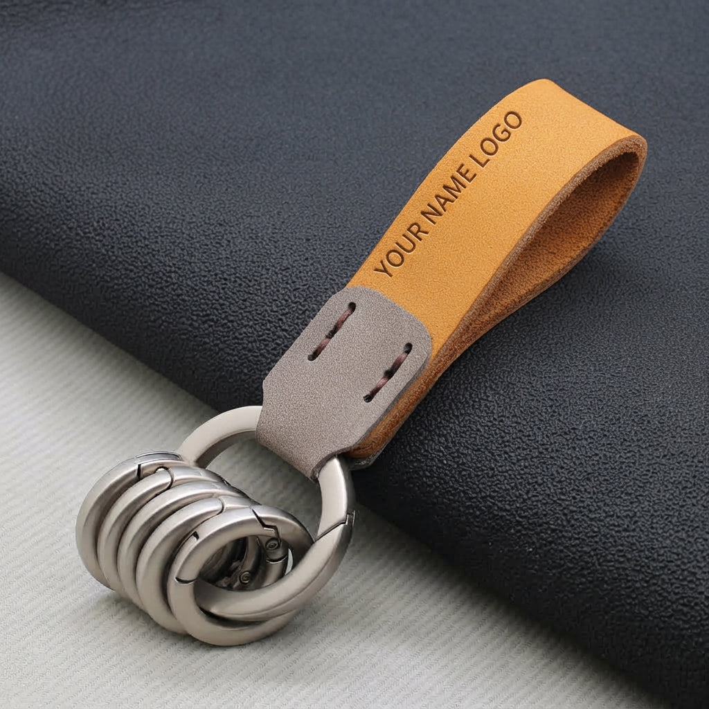 Custom Keychain | Personalized Engraved Name Logo, Free Custom Design