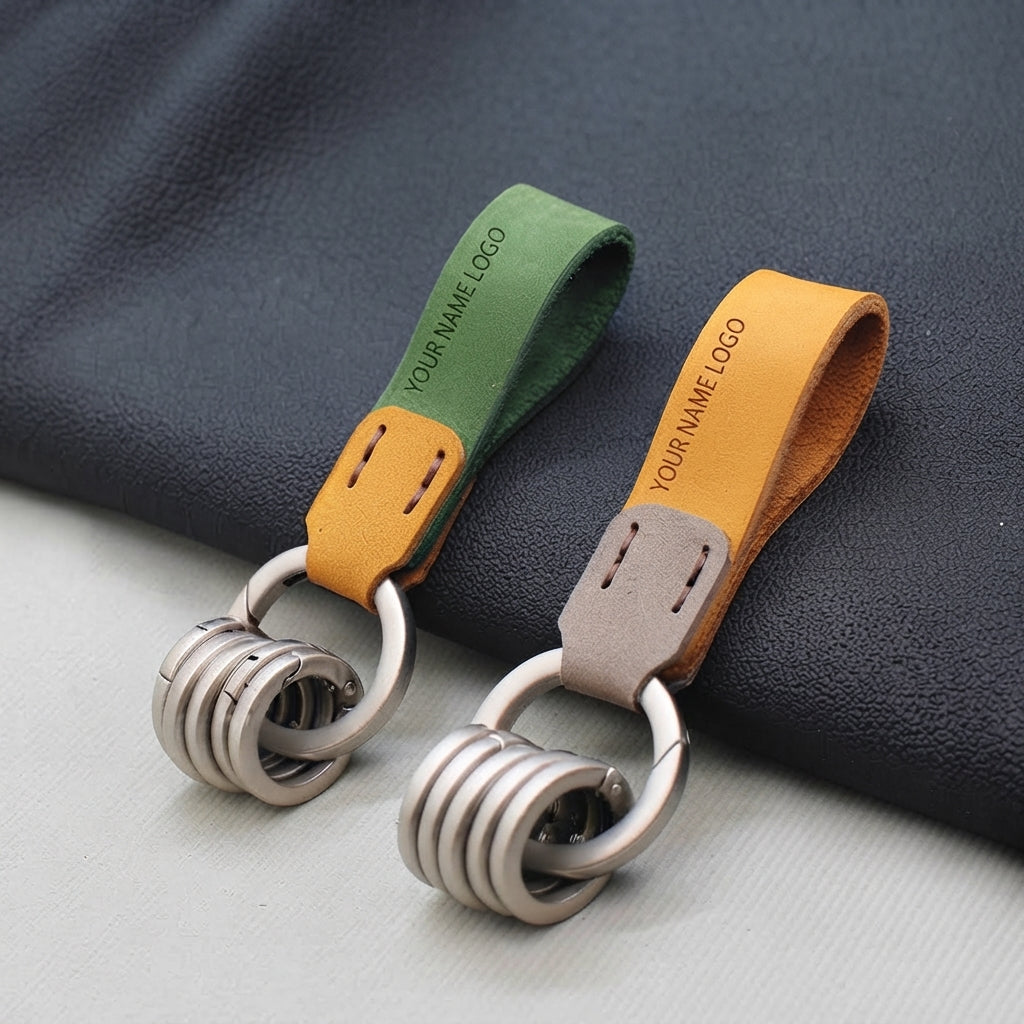 Custom Keychain | Personalized Engraved Name Logo, Free Custom Design