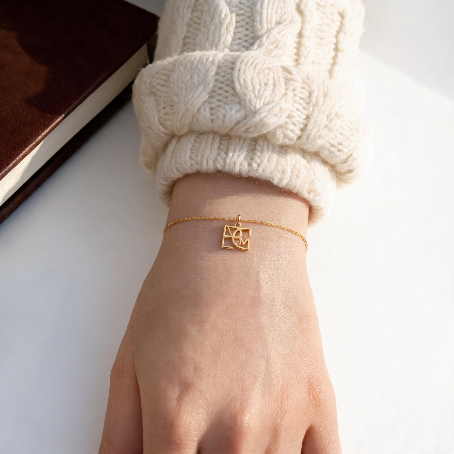 Name Logo Bracelet Designed for GRAEME
