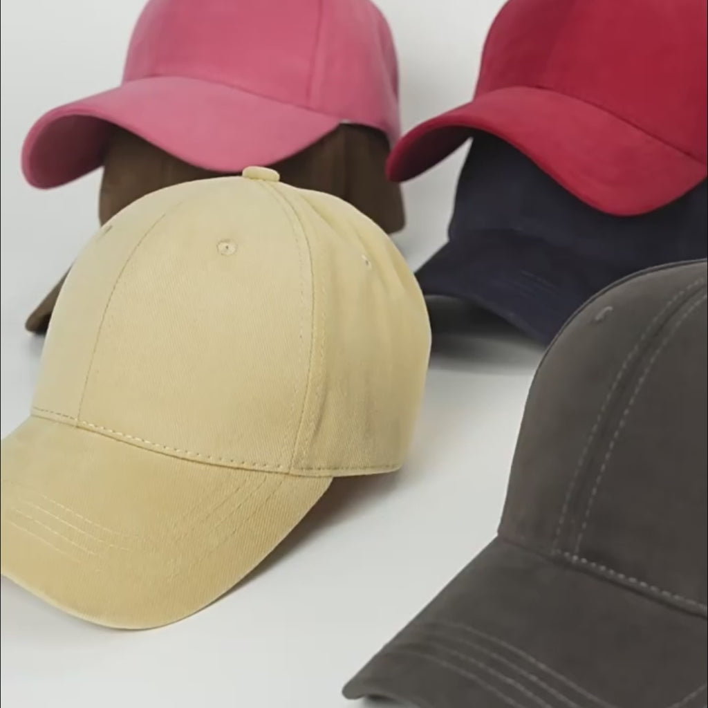 Embroidered Custom Baseball Cap | Personalized Name Logo, Free Design Service